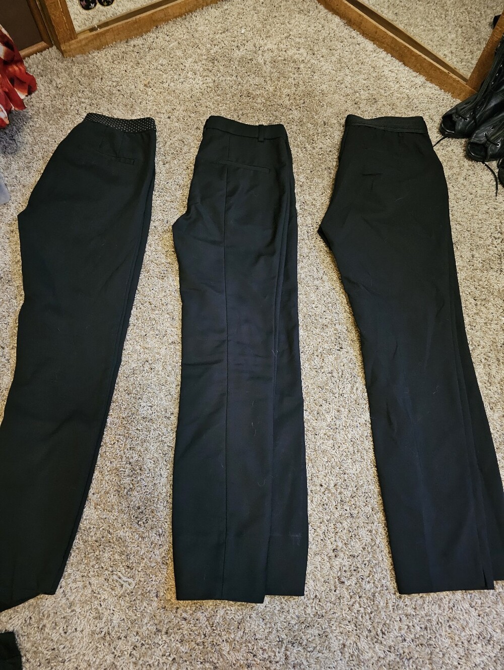 3 Pairs Zara Trousers Size Small